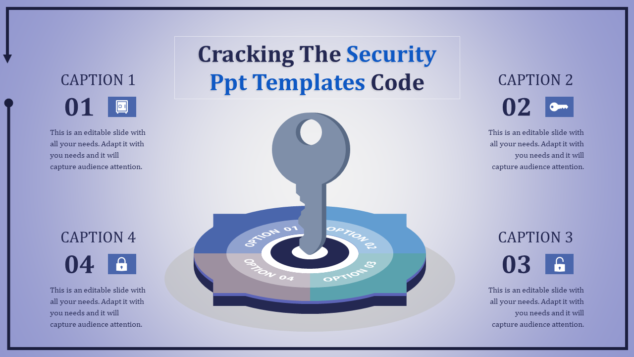 security ppt templates-Cracking The Security Ppt Templates Code